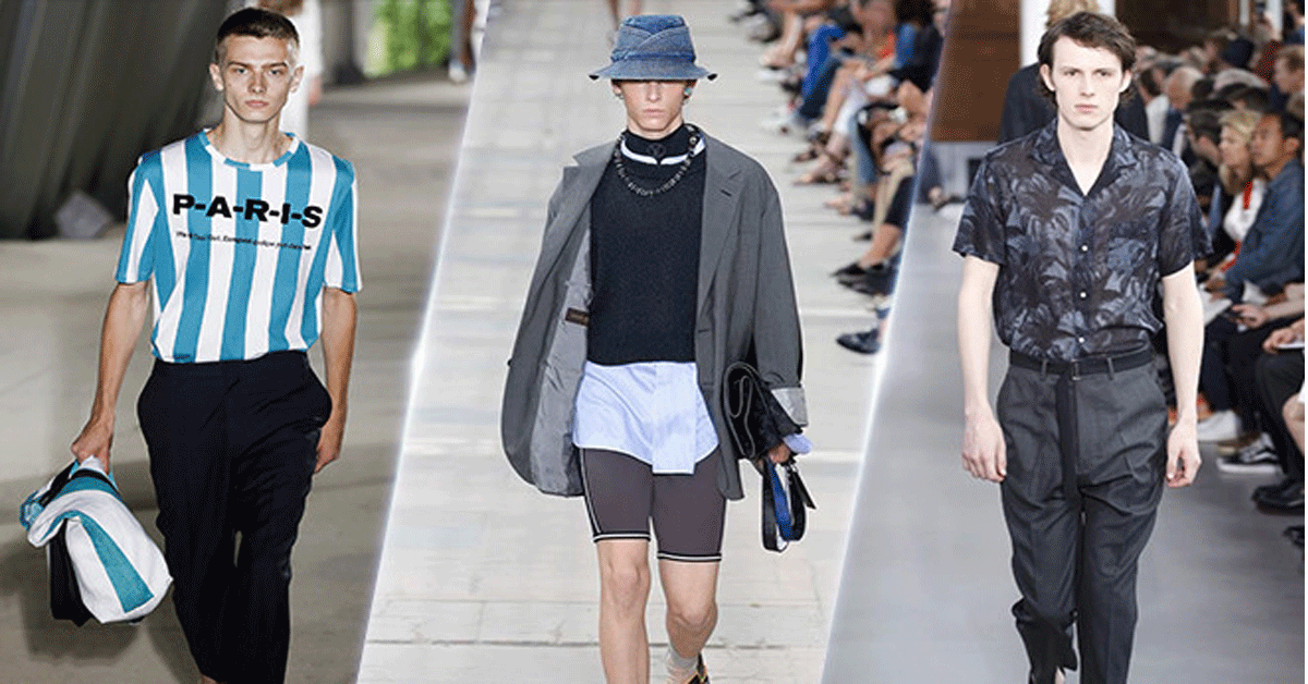 Xu hướng thời trang nam nổi bật trong hè 2018