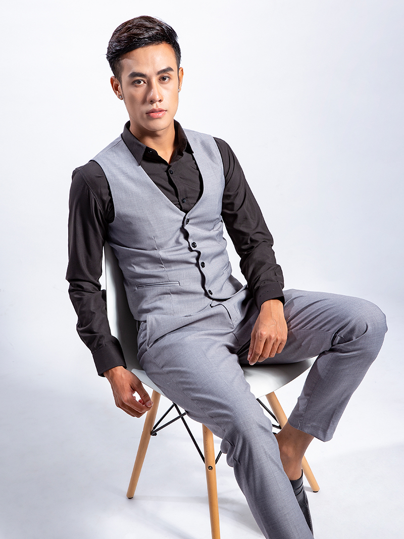 Áo GiLê NAZAFU Xám 1103