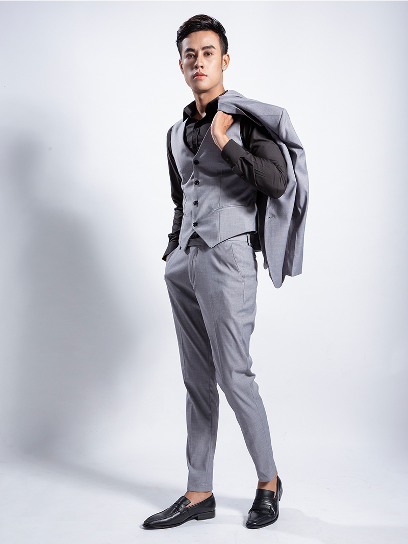 Áo GiLê NAZAFU Xám 1103