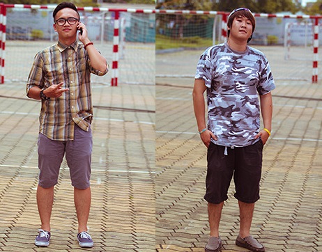 Cách chọn quần short nam cho các chàng trai thấp lùn