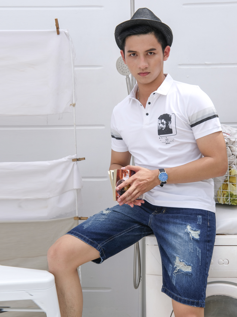 Quần Short Xanh Đen QS145