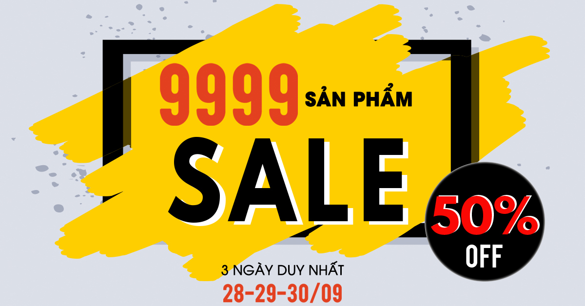 9999 SẢN PHẨM SALE 50% - 4MEN QUẬN 9, BÌNH TÂN