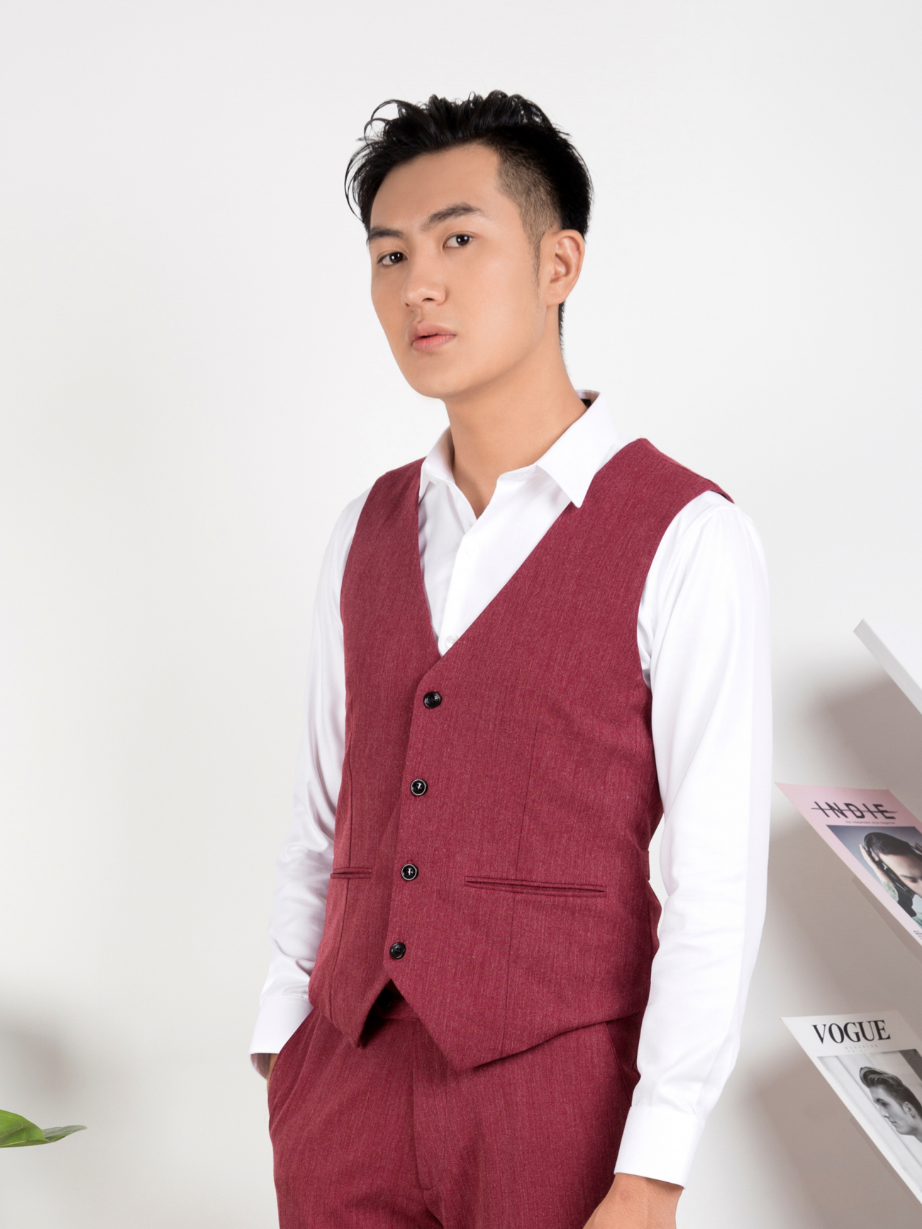 Áo GiLê NAZAFU Đỏ Đô 1113