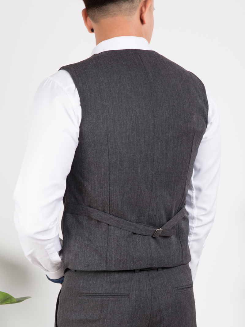 Áo GiLê NAZAFU Xám Chuột Đậm 1113