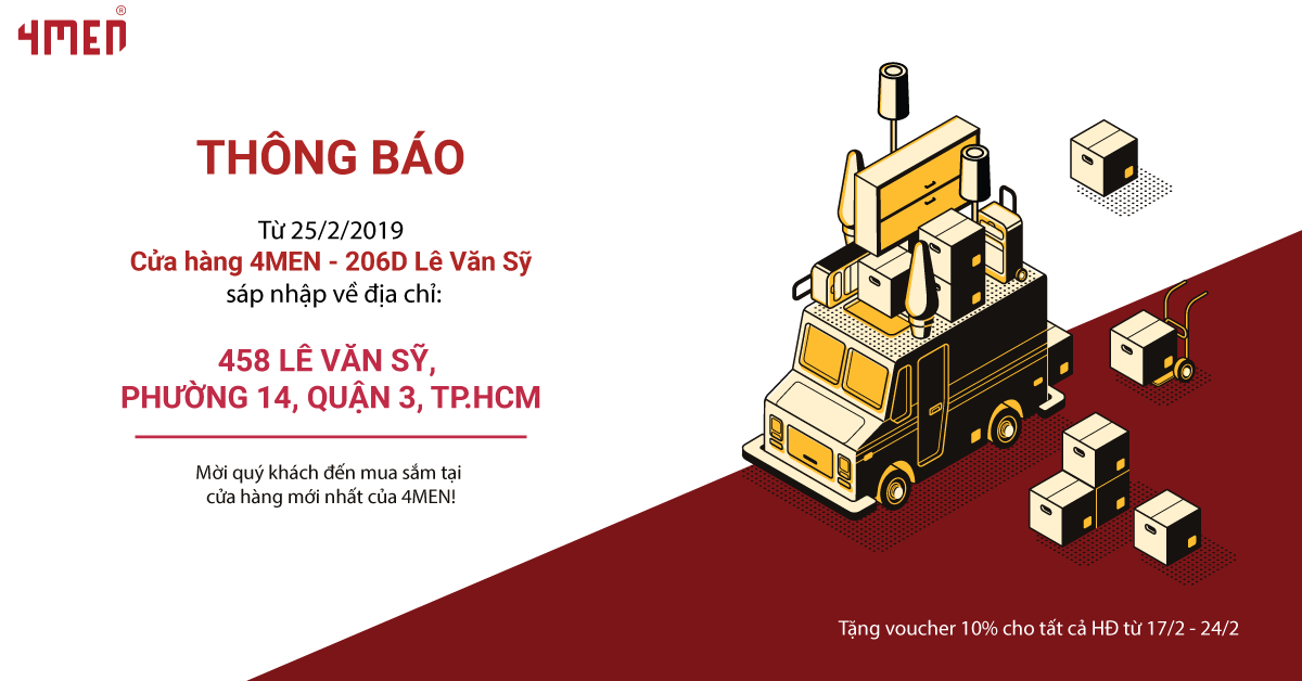 THÔNG BÁO SÁP NHẬP CỬA HÀNG LÊ VĂN SỸ