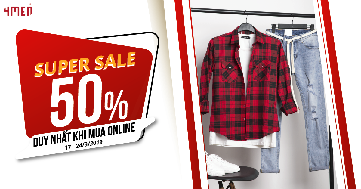 GIẢM 50% DÀNH RIÊNG CHO KHÁCH MUA ONLINE