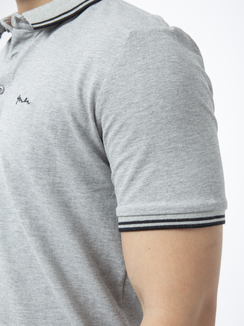 Áo Thun Polo AT836 Màu Xám