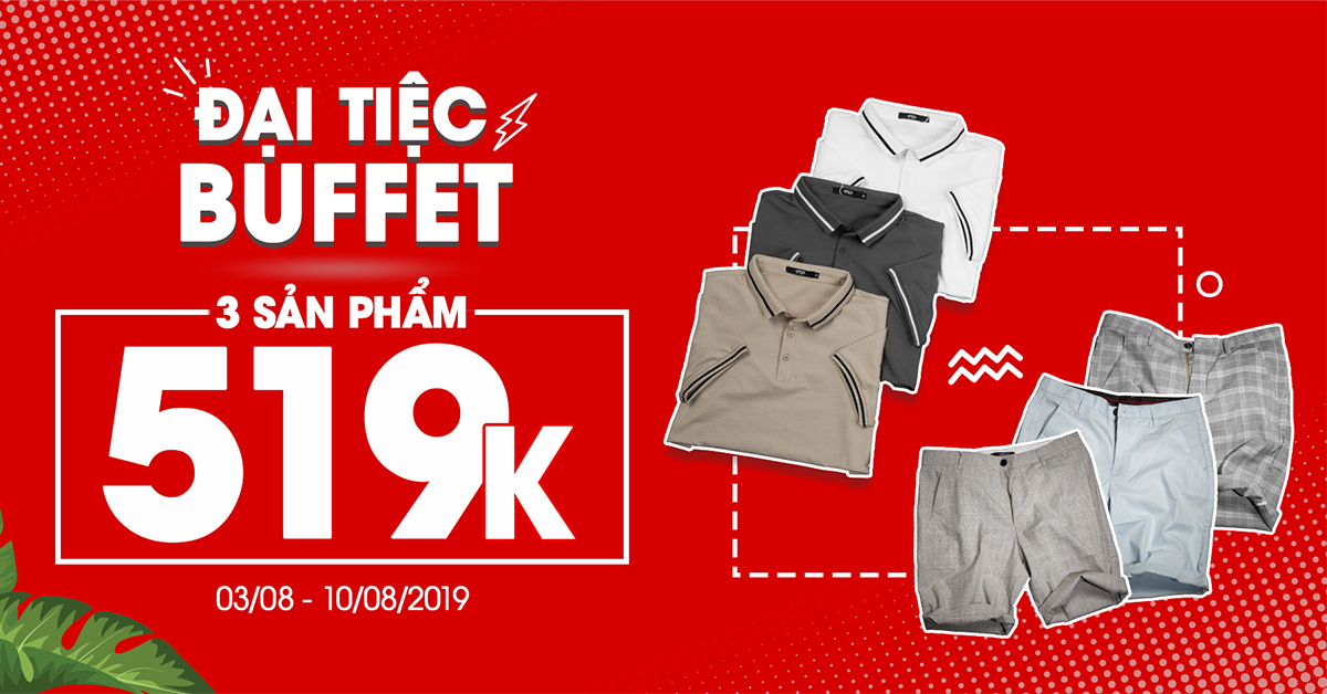 ĐẠI TIỆC BUFFET - SĂN SALE CỰC KHỎE