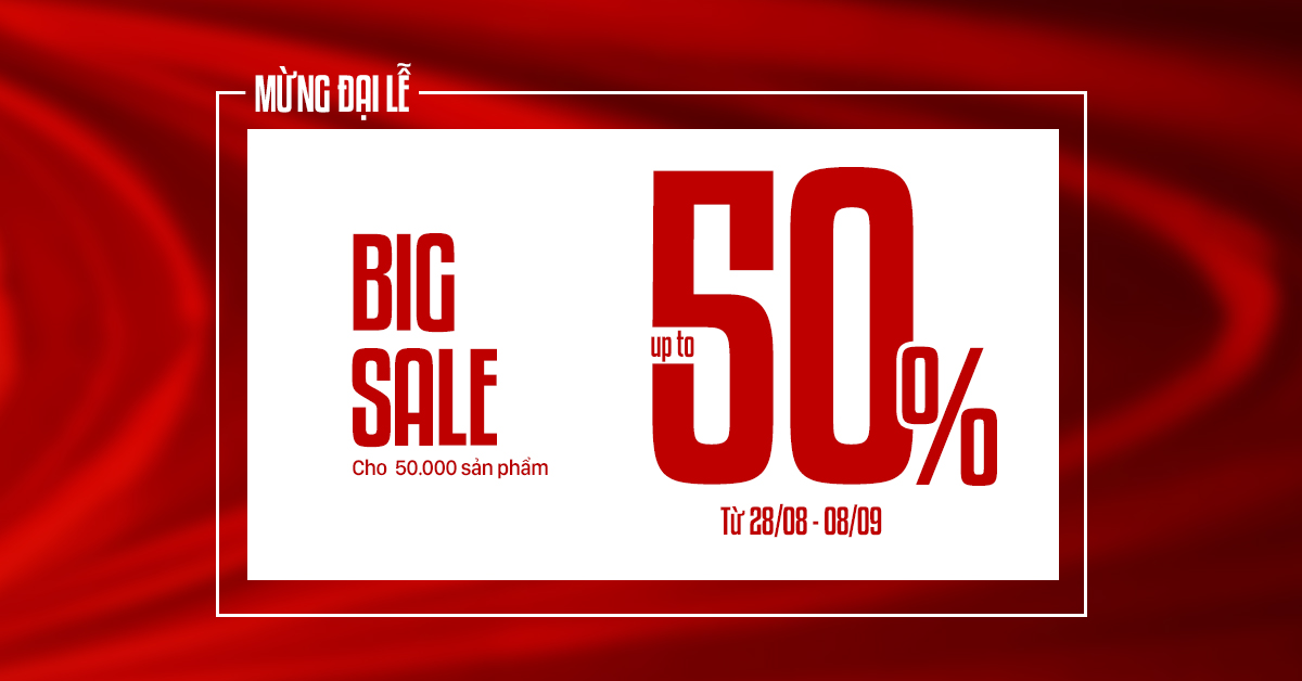 NATIONAL DAY - SALE UPTO 50%
