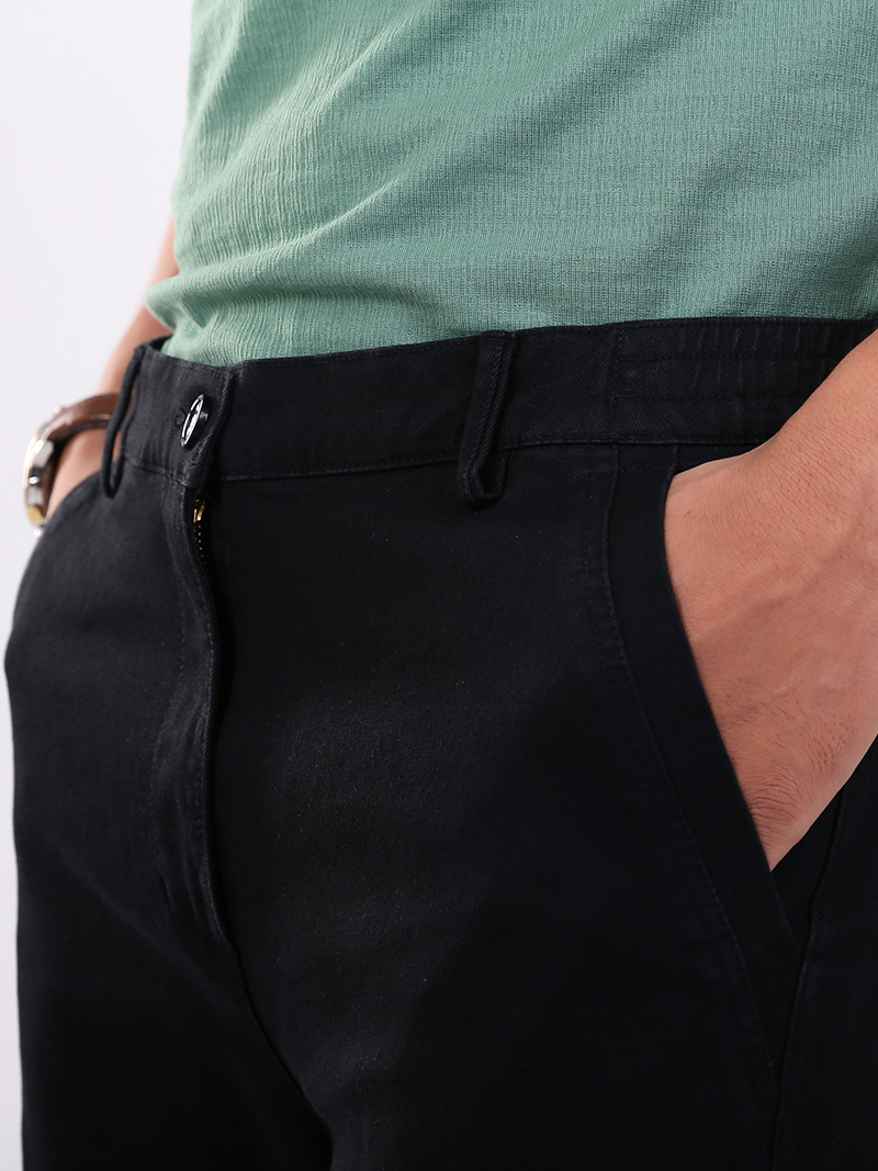 Quần Jogger Túi Hộp J11 Màu Đen