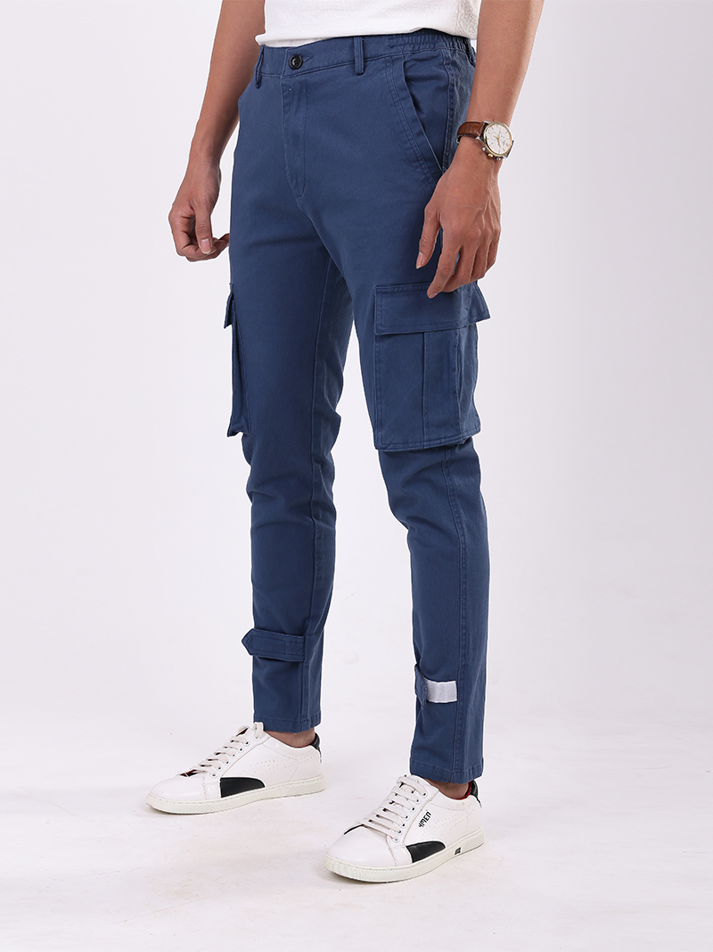 Quần Jogger Túi Hộp J11 Màu Xanh