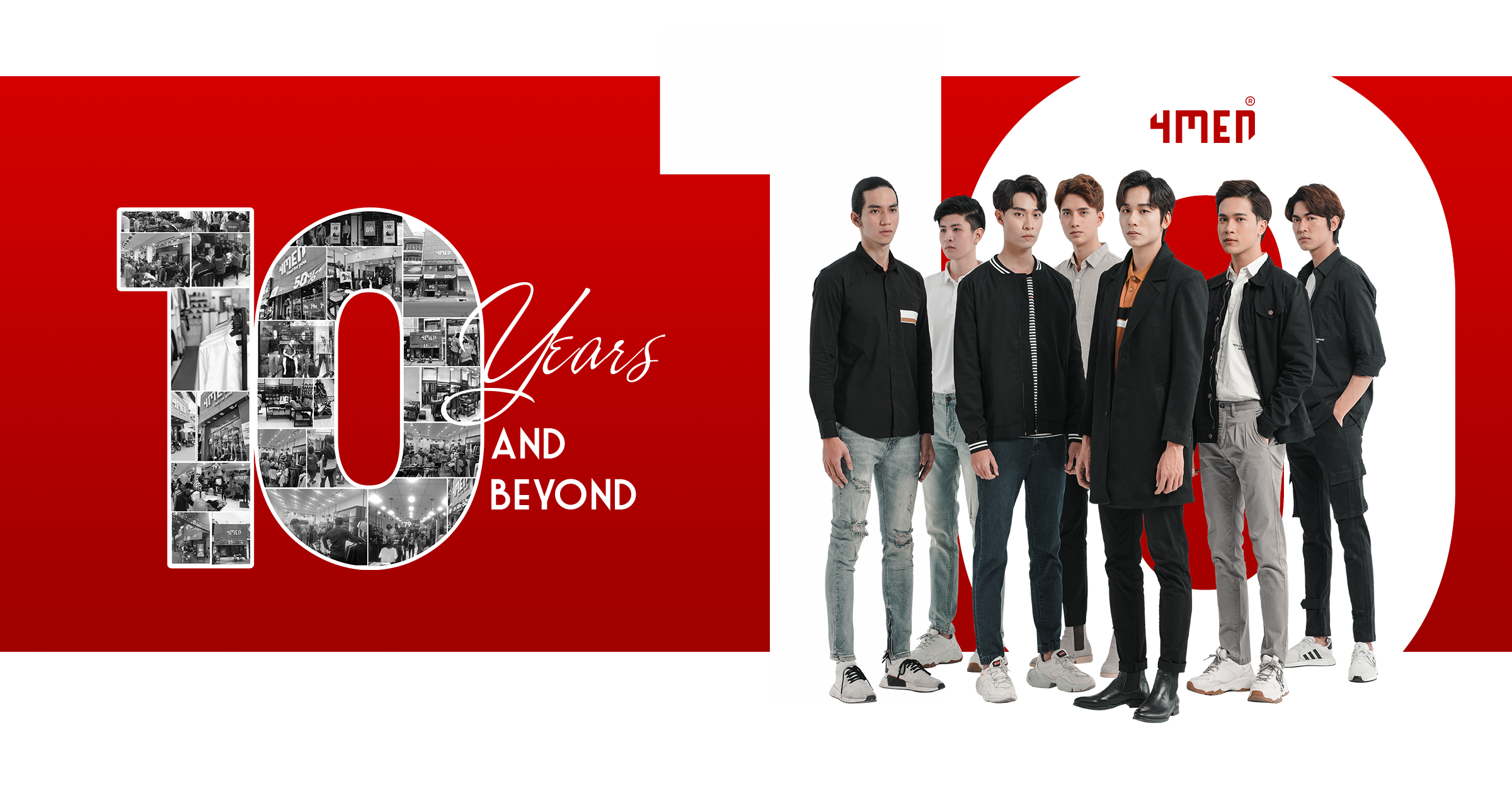 SALE OFF 10% - 4MEN 10 YEARS & BEYOND!