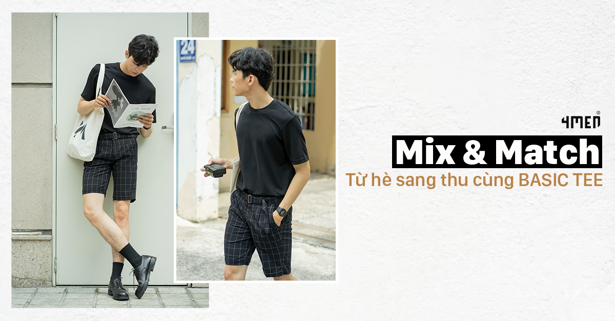 TINH TẾ TỪ HÈ SANG THU CÙNG BASIC TEE