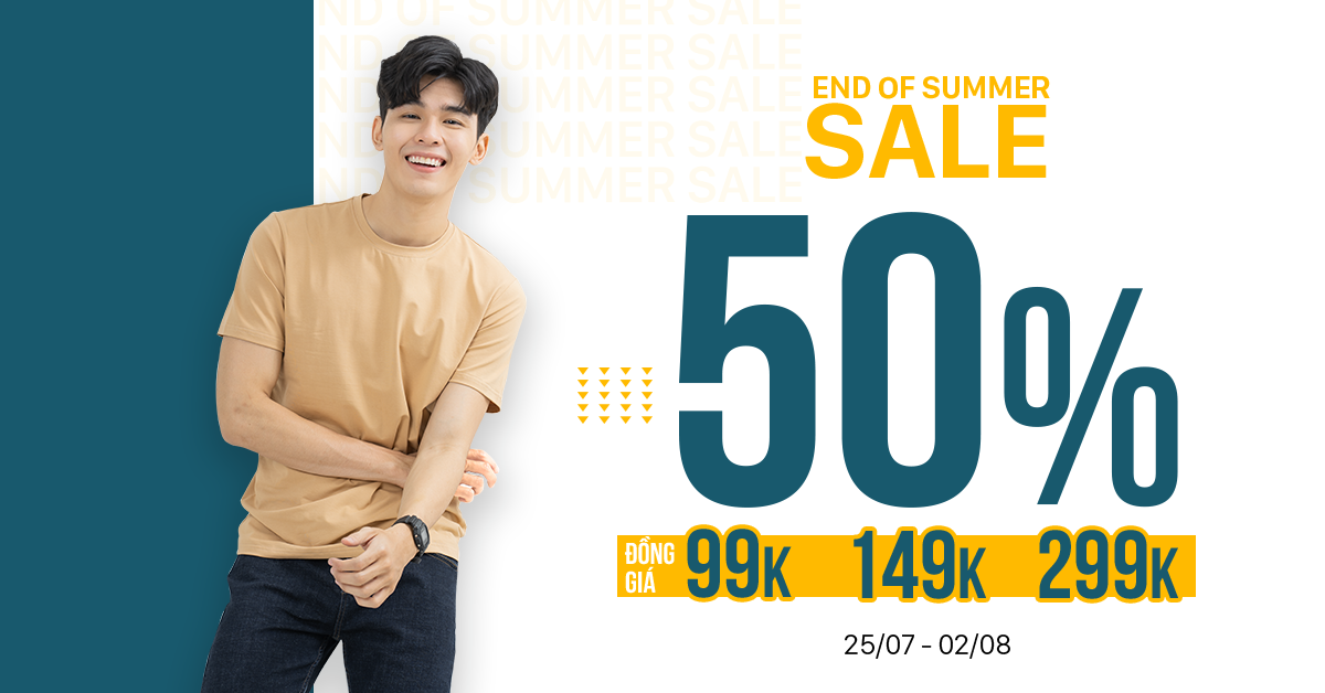 END OF SUMMER - SALE UPTO 50%