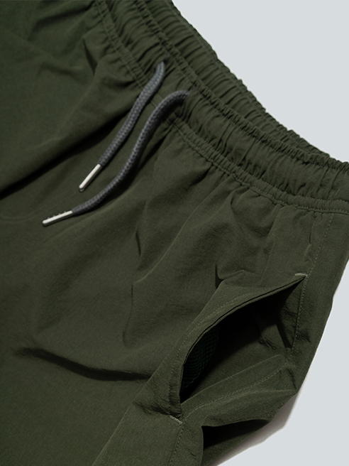 Quần Short Bơi Màu Rêu QS012