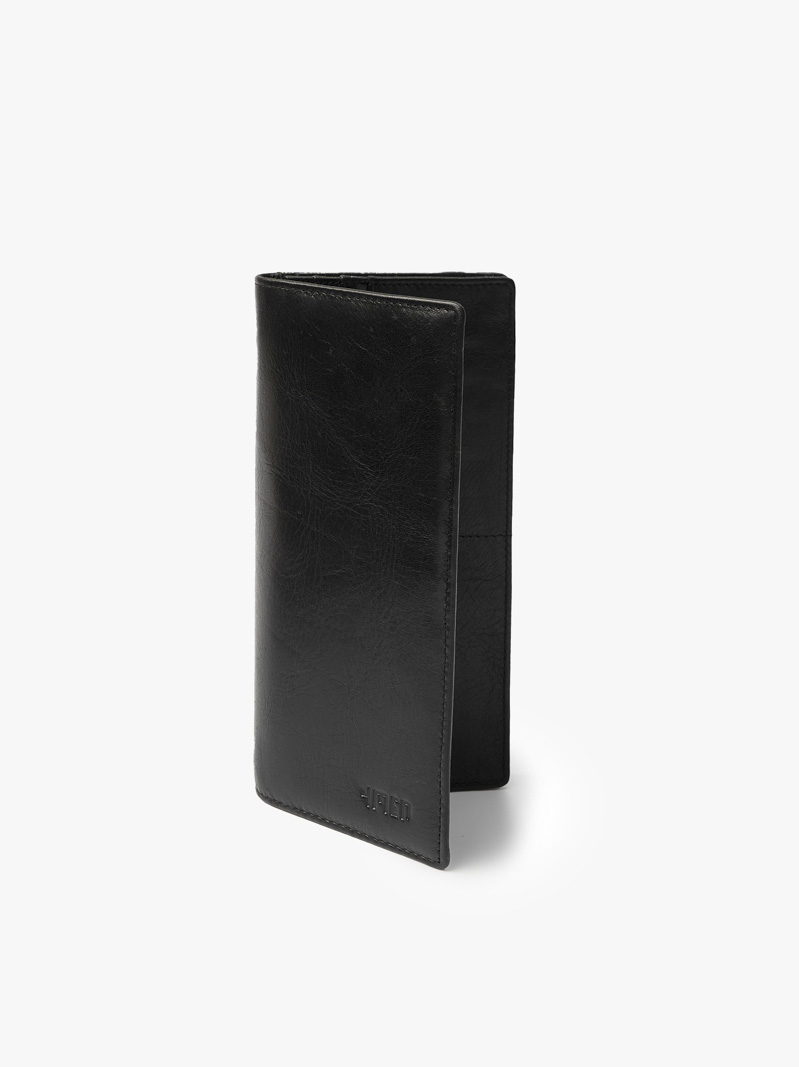 Ví cầm tay có khóa trơn 020 Màu Đen