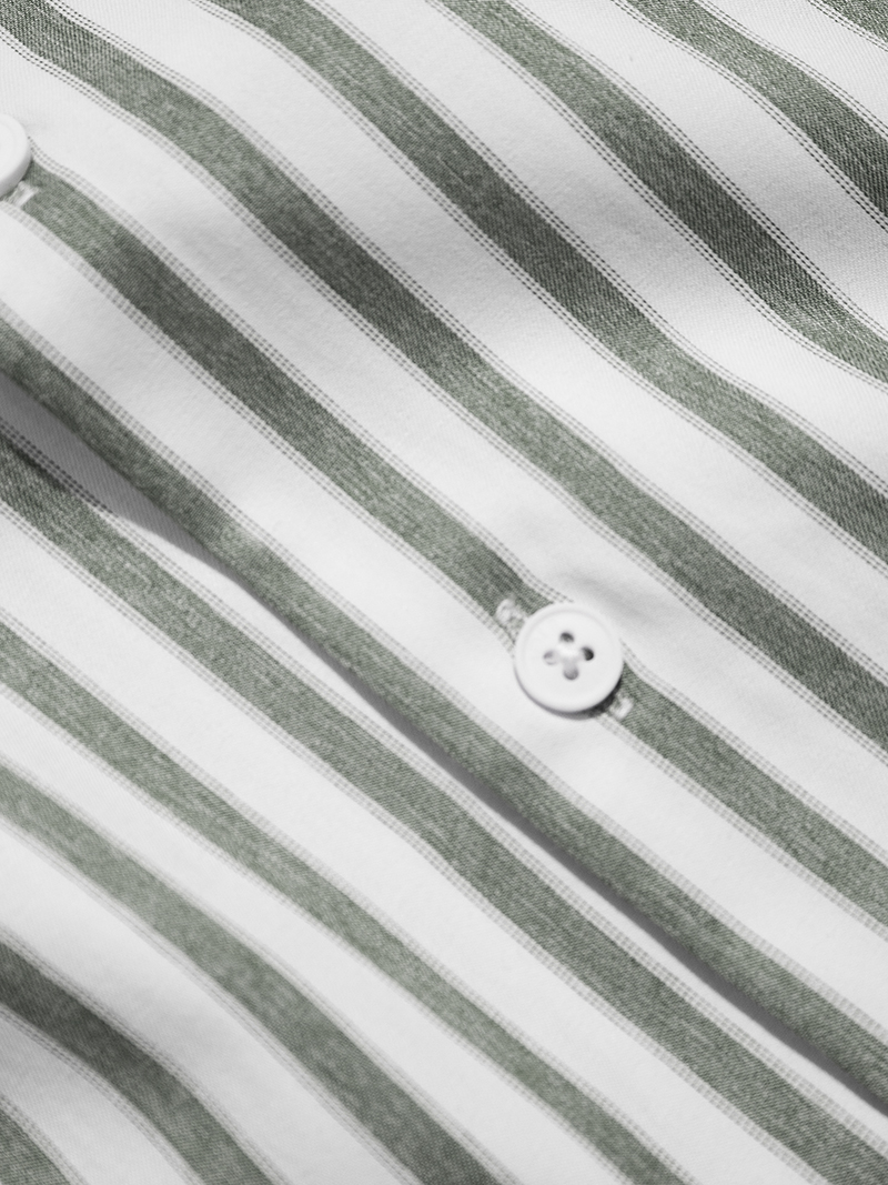 Áo Sơ Mi Sọc ASM067 Màu Đen