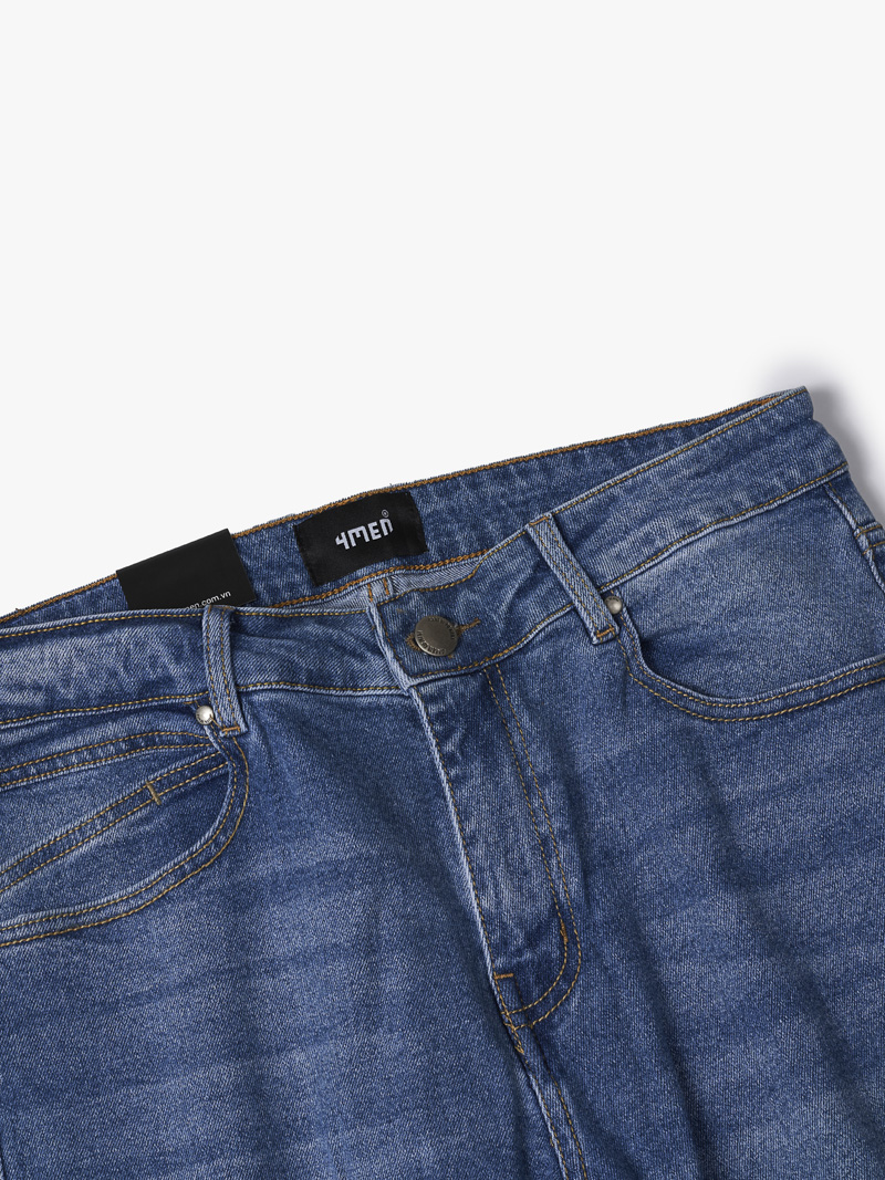 Quần Jeans Slimfit Blue QJ046 Màu Xanh