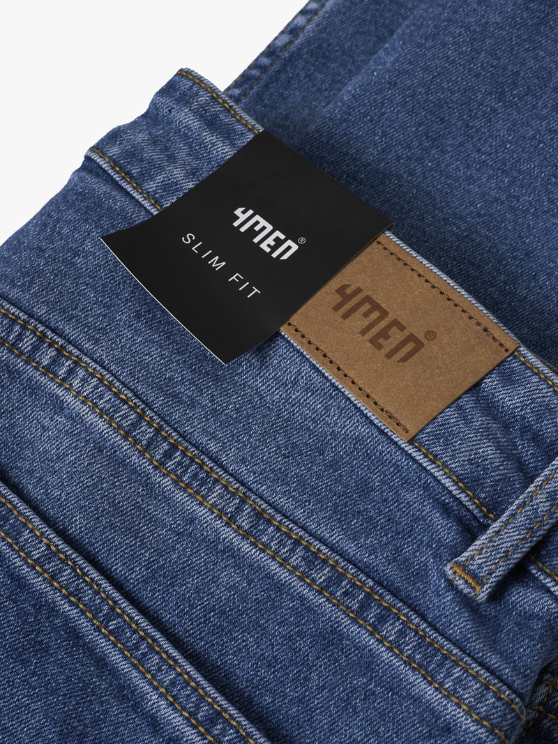 Quần Jeans Slimfit Blue QJ046 Màu Xanh