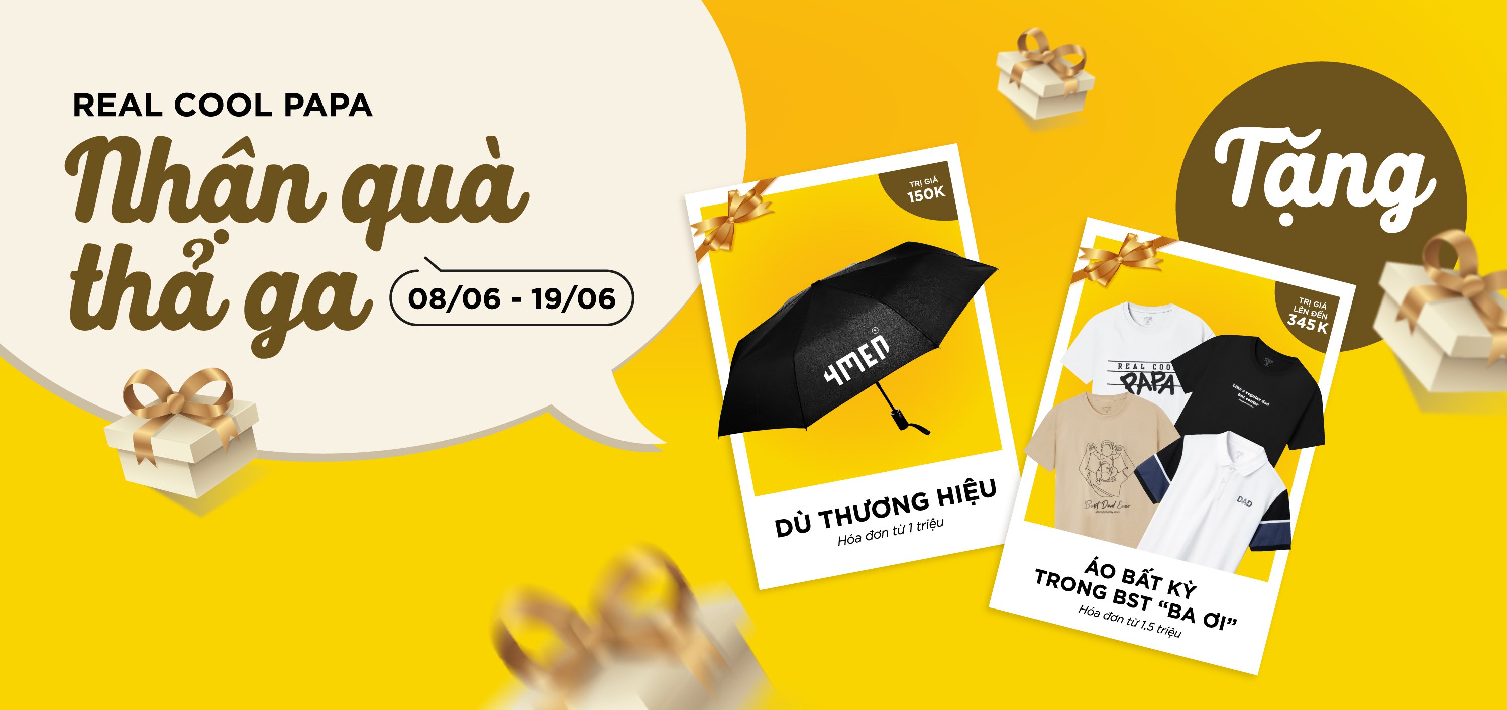 REAL COOL PAPA - NHẬN QUÀ THẢ GA