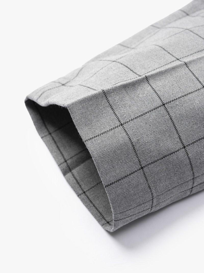 Quần Tây Slimfit Lưng Thun QT038 Màu Xám Đậm