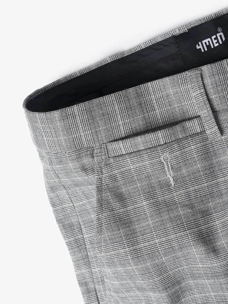 Quần Tây Caro Slimfit Cài Nút QT034 Màu Caro