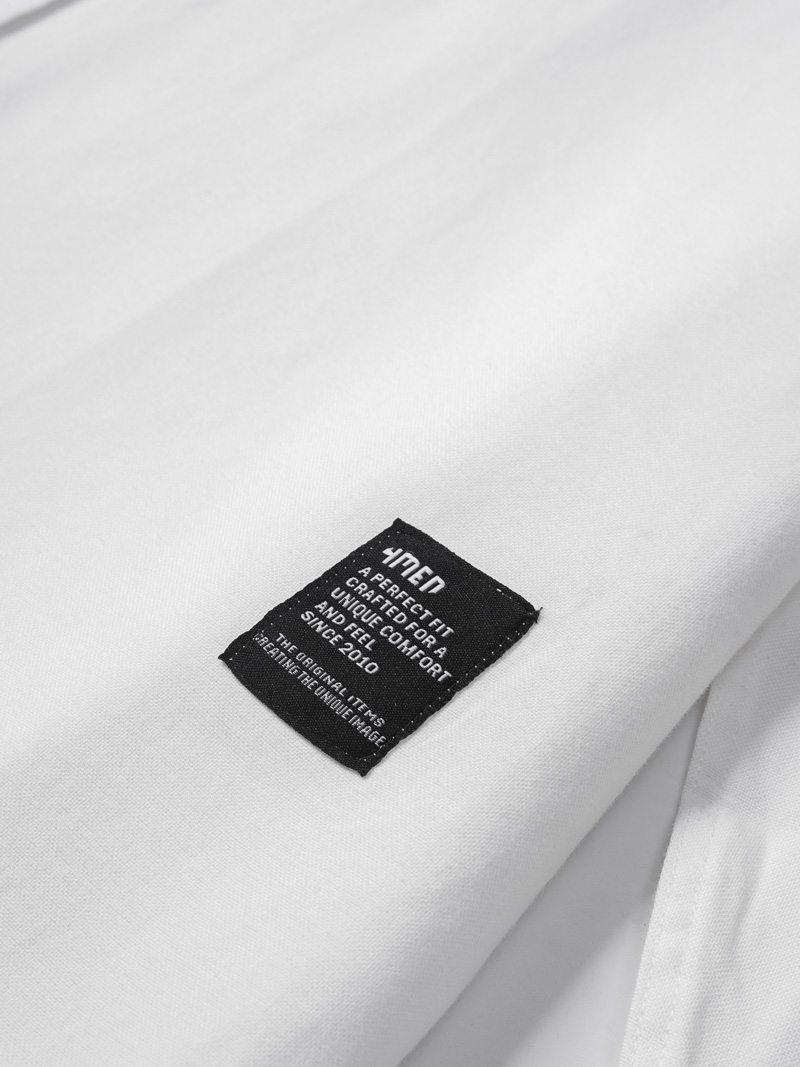 Áo Sơ Mi Regular Oxford SM105 Màu Trắng Kem