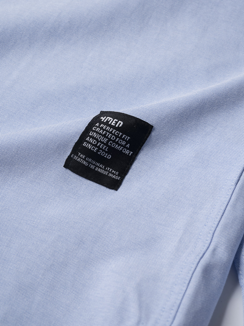 Áo Sơ Mi Regular Oxford SM105 Màu Xanh