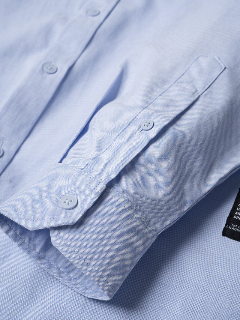 Áo Sơ Mi Regular Oxford SM105 Màu Xanh