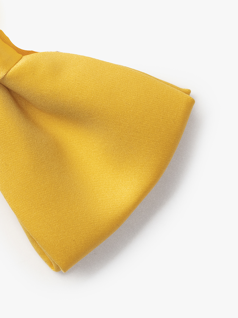 Nơ Nam Trơn Căn Bản 004 Màu Vàng