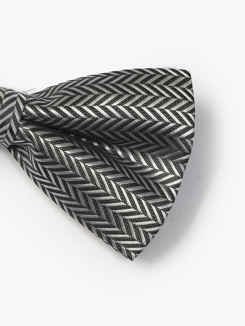 Nơ Nam Sọc gân NO 013 Màu Đen