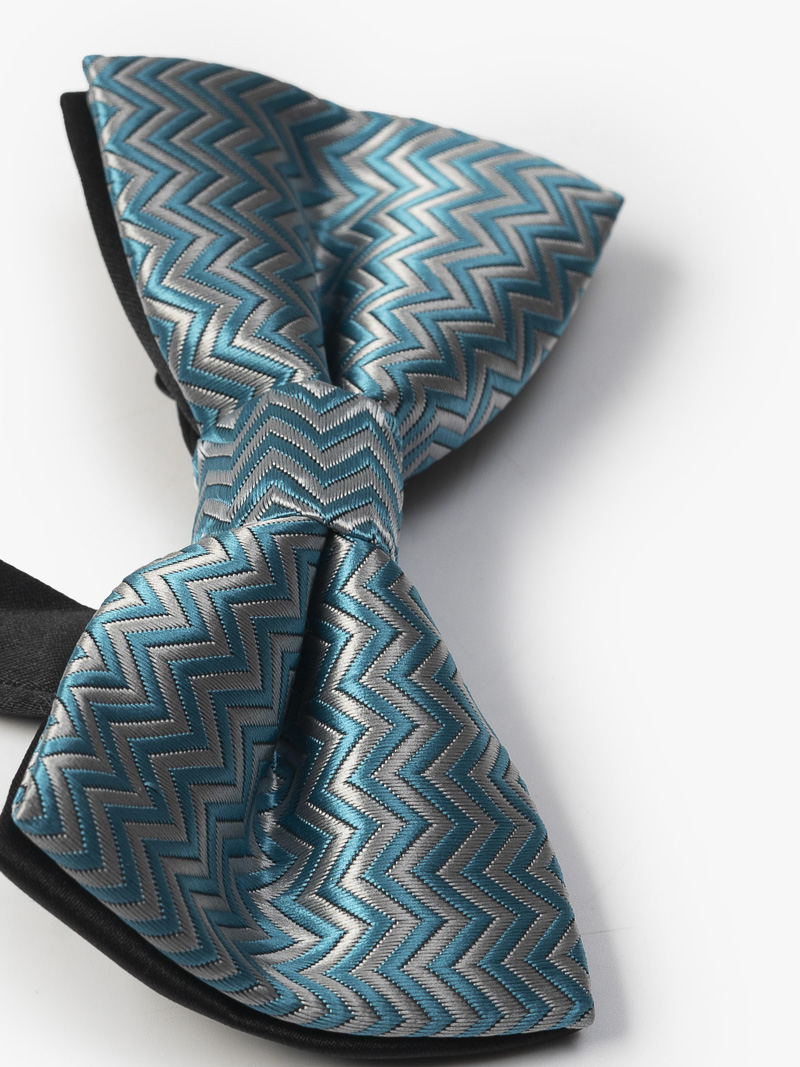 Nơ Nam Sọc gân NO 013 Màu Xanh