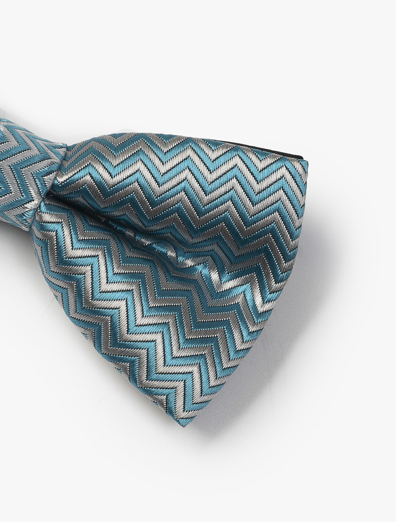 Nơ Nam Sọc gân NO 013 Màu Xanh