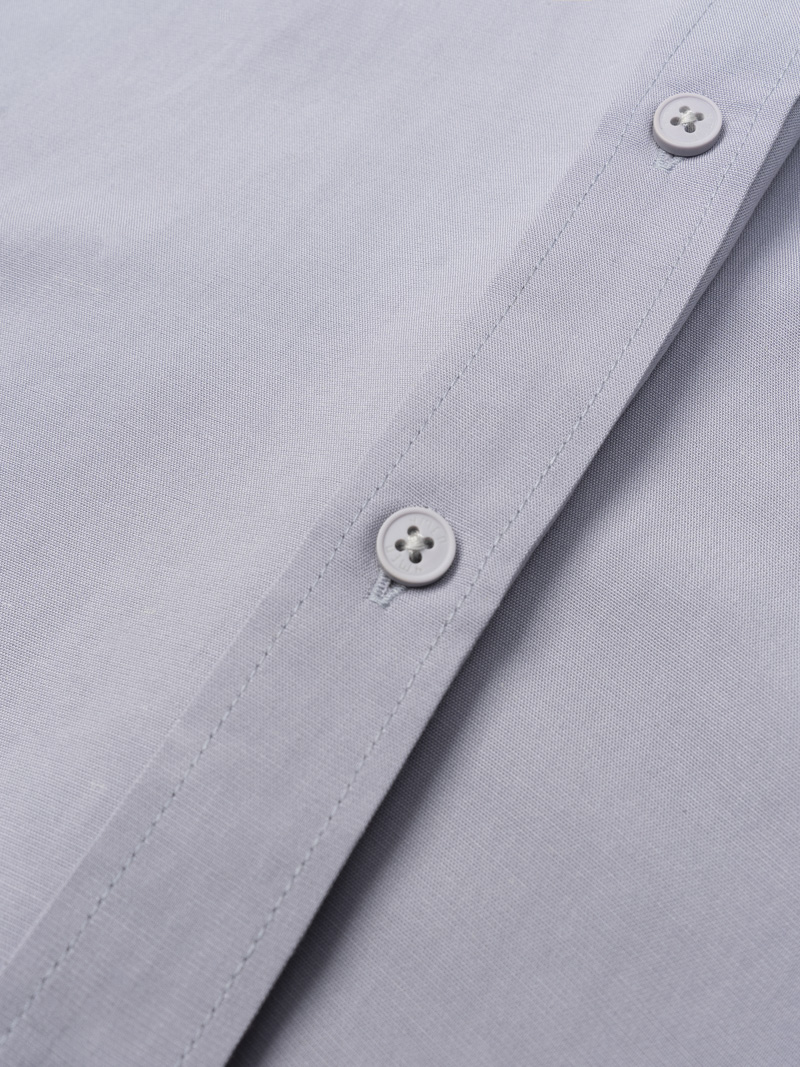 Áo Sơ Mi Regular PocketDetail SM118 Màu Xám