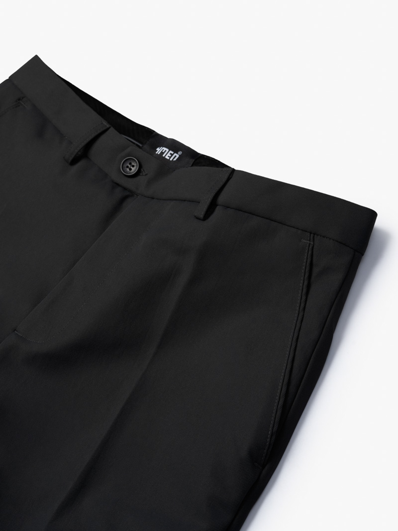 Quần Tây Trơn Form Slimfit QT050 Màu Đen