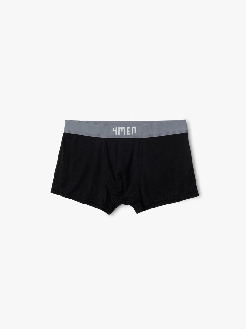 Quần boxer lưng xám QL059 Màu Đen