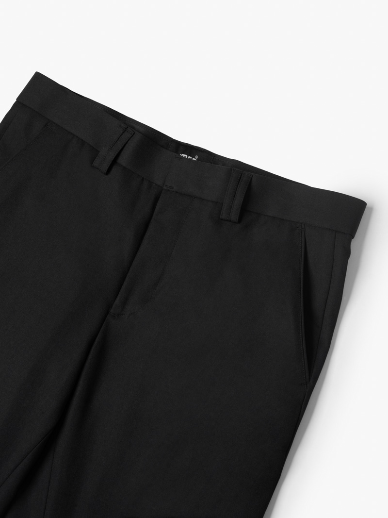 Quần Tây Slimfit Đỉa Đôi QT053 Màu Đen