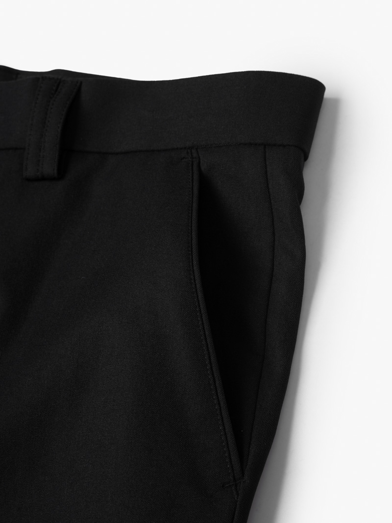 Quần Tây Slimfit Đỉa Đôi QT053 Màu Đen