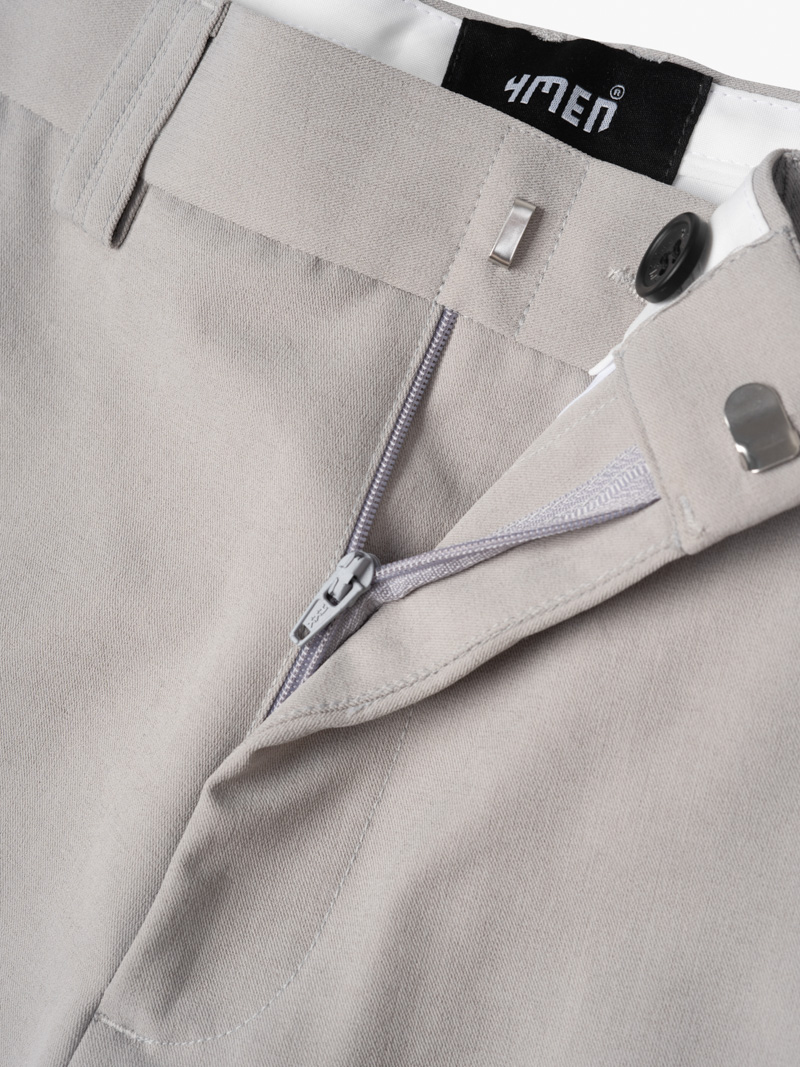 Quần Tây Slimfit Đỉa Đôi QT053 Màu Xám