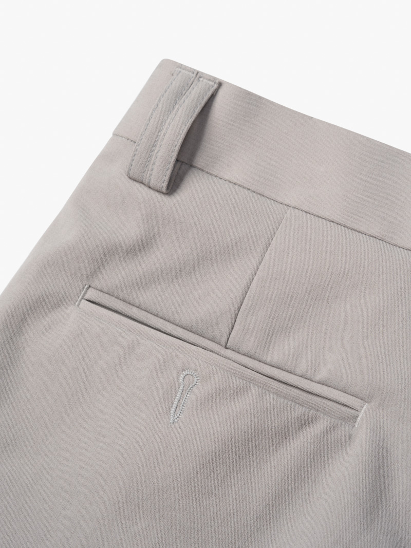 Quần Tây Slimfit Đỉa Đôi QT053 Màu Xám