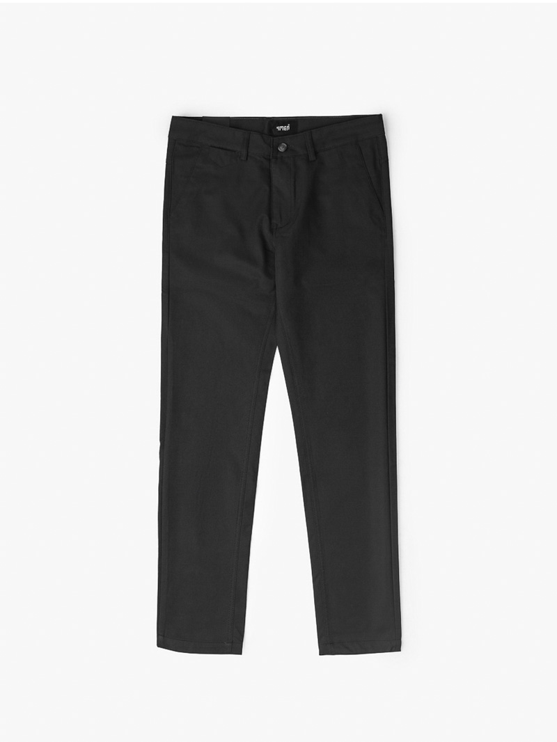 Quần Kaki Slimfit Trơn QK018 Màu Đen