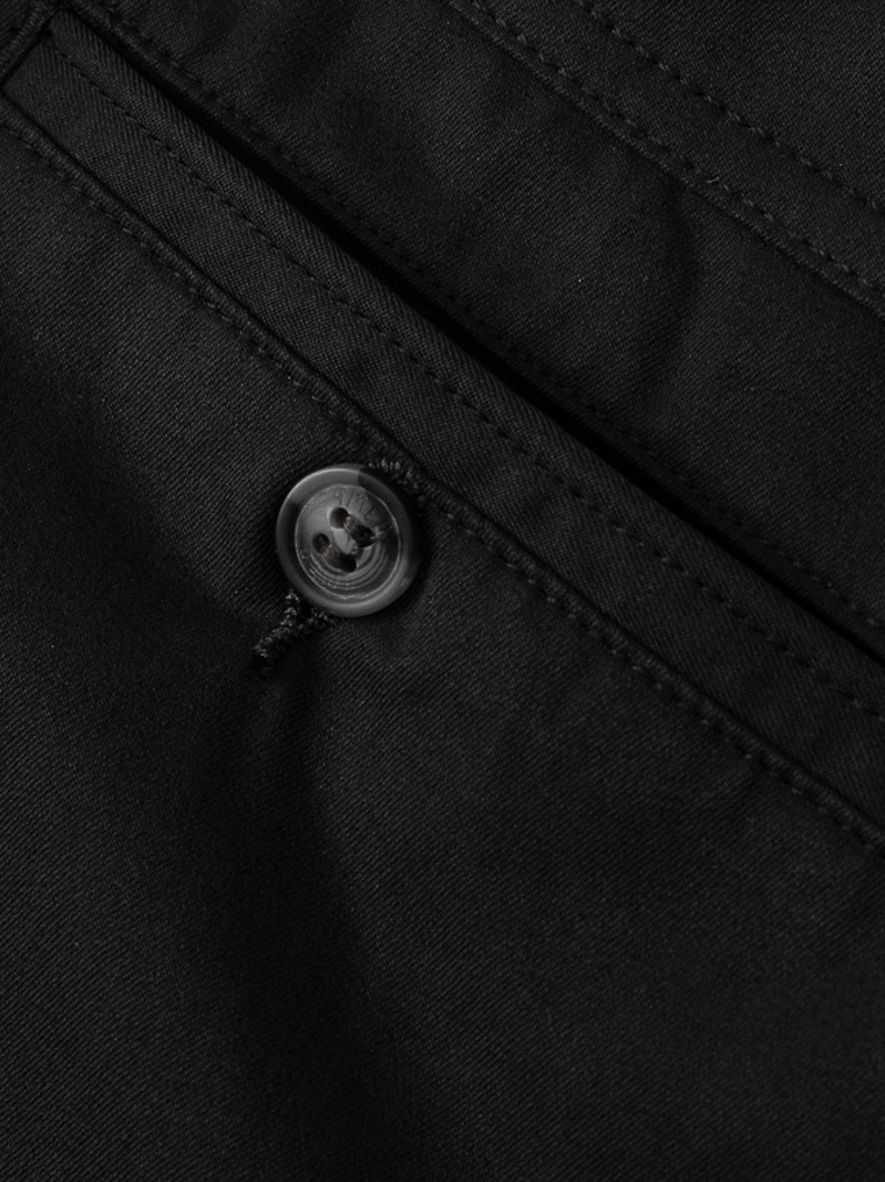 Quần Kaki Slimfit Trơn QK018 Màu Đen