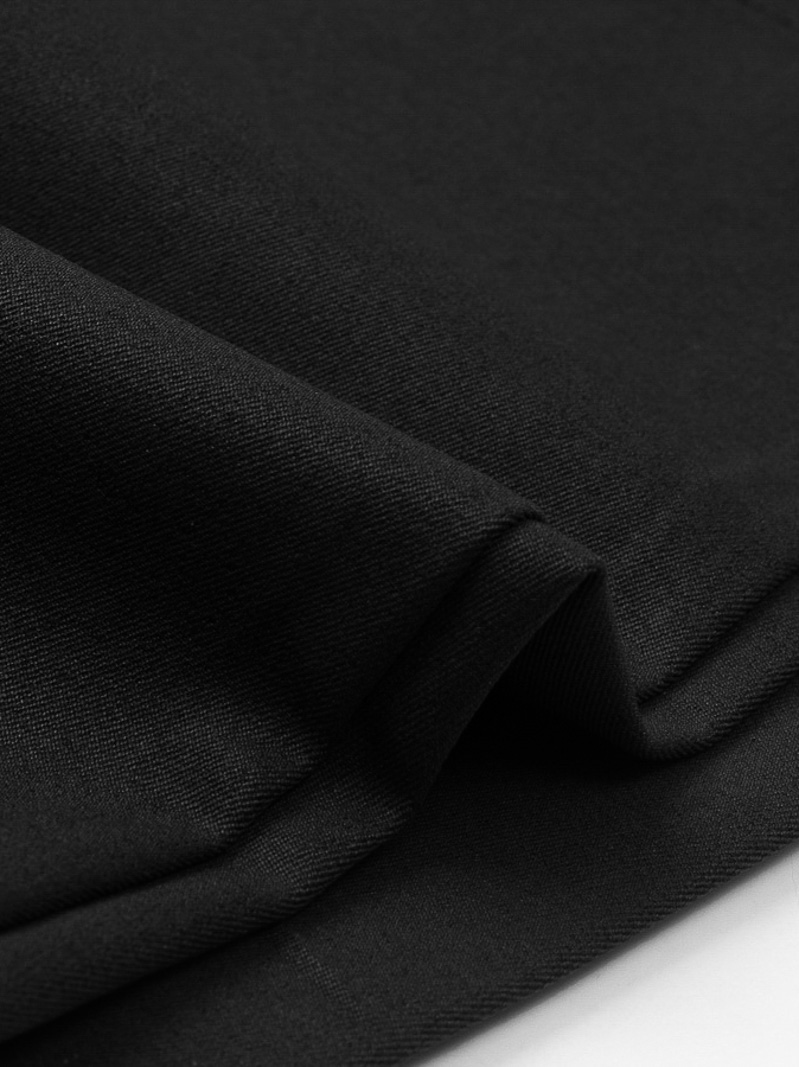 Quần Kaki Slimfit Trơn QK018 Màu Đen