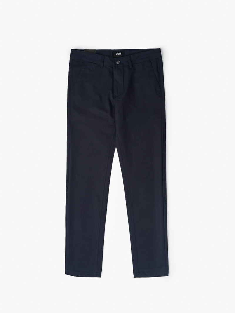 Quần Kaki Slimfit Trơn QK018 Màu Xanh Đen