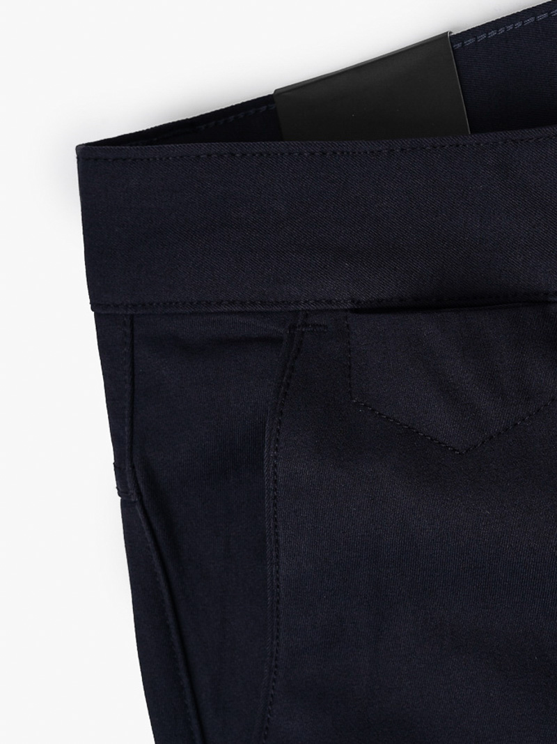 Quần Kaki Slimfit Trơn QK018 Màu Xanh Đen