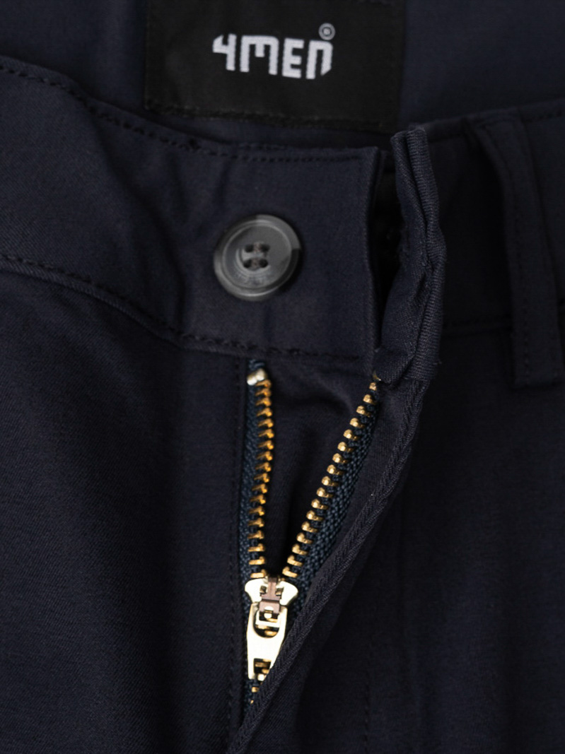 Quần Kaki Slimfit Trơn QK018 Màu Xanh Đen