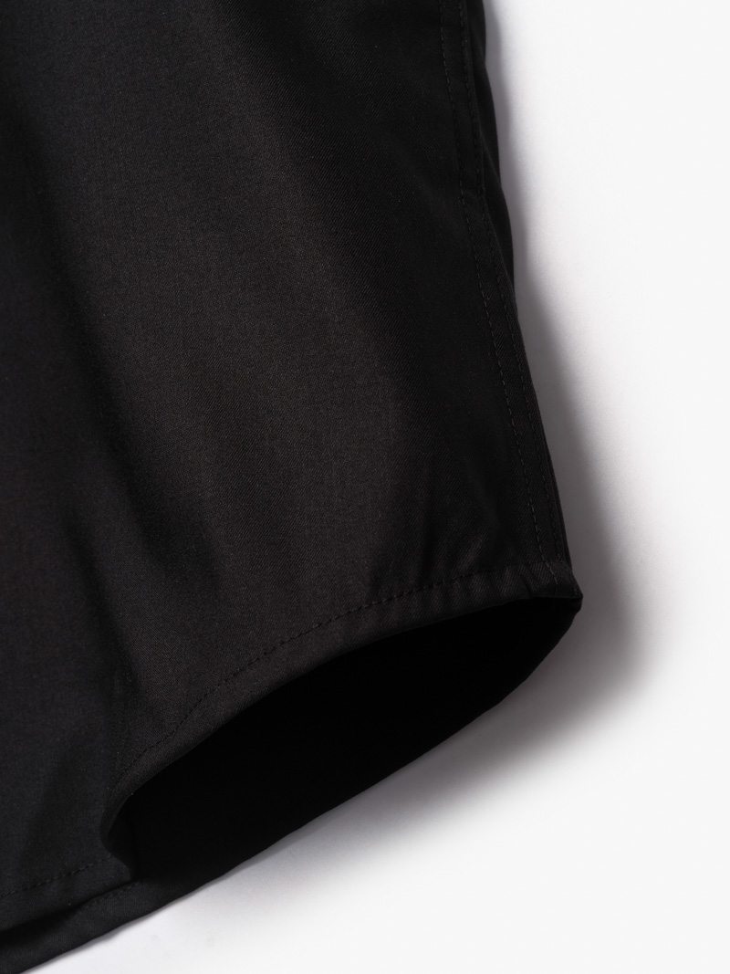 Áo Sơ Mi Slimfit Khuy Nổi SM130 Màu Đen