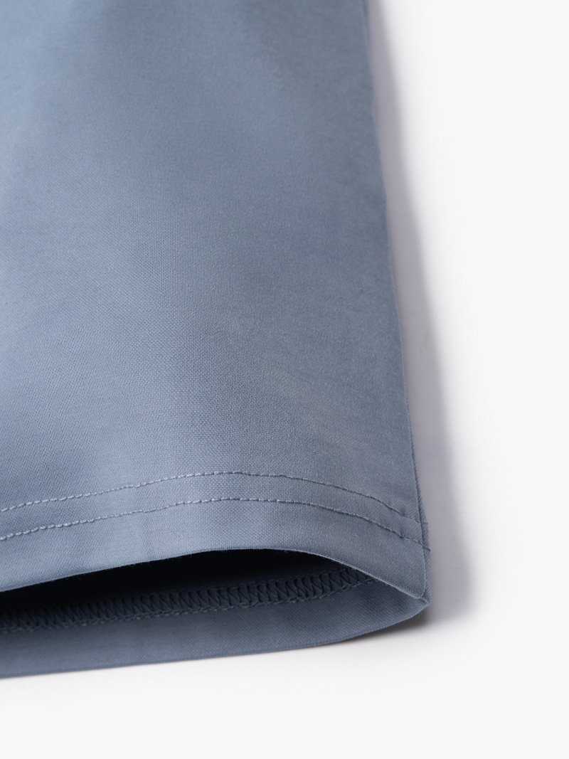 Áo Thun Slimfit Phối Sọc AT126 Màu Xanh