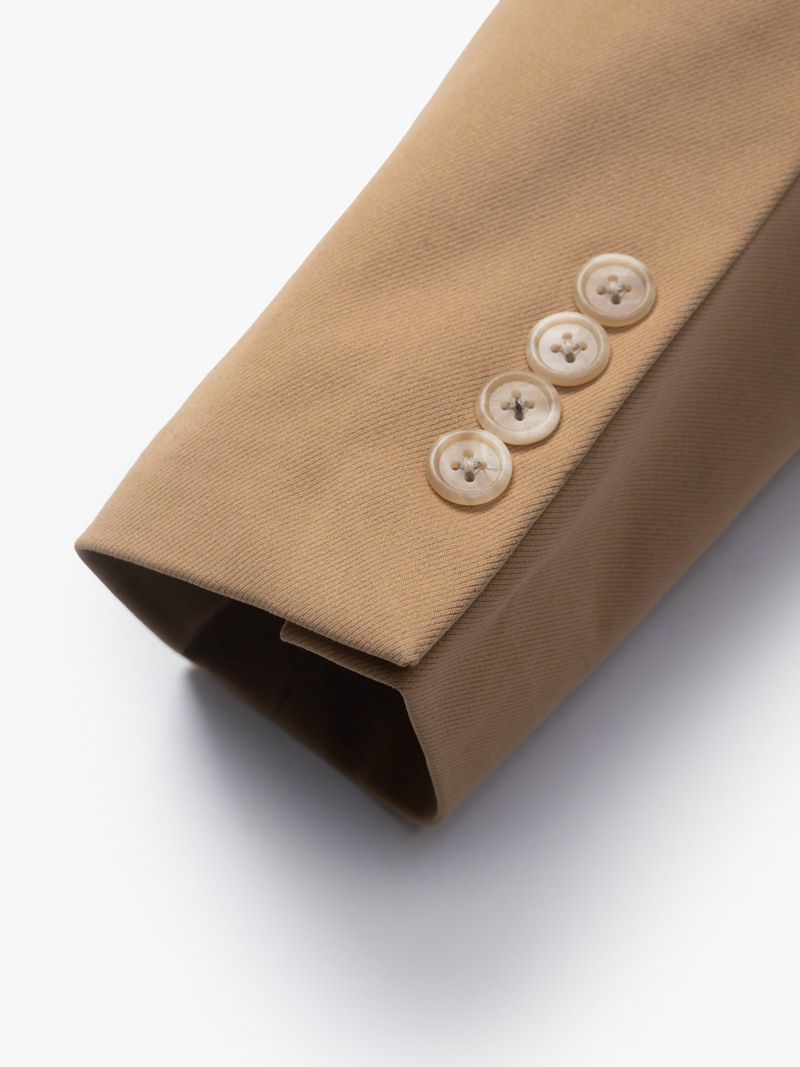 Áo Vest Trơn Regular Túi Đắp AV037 Màu Be