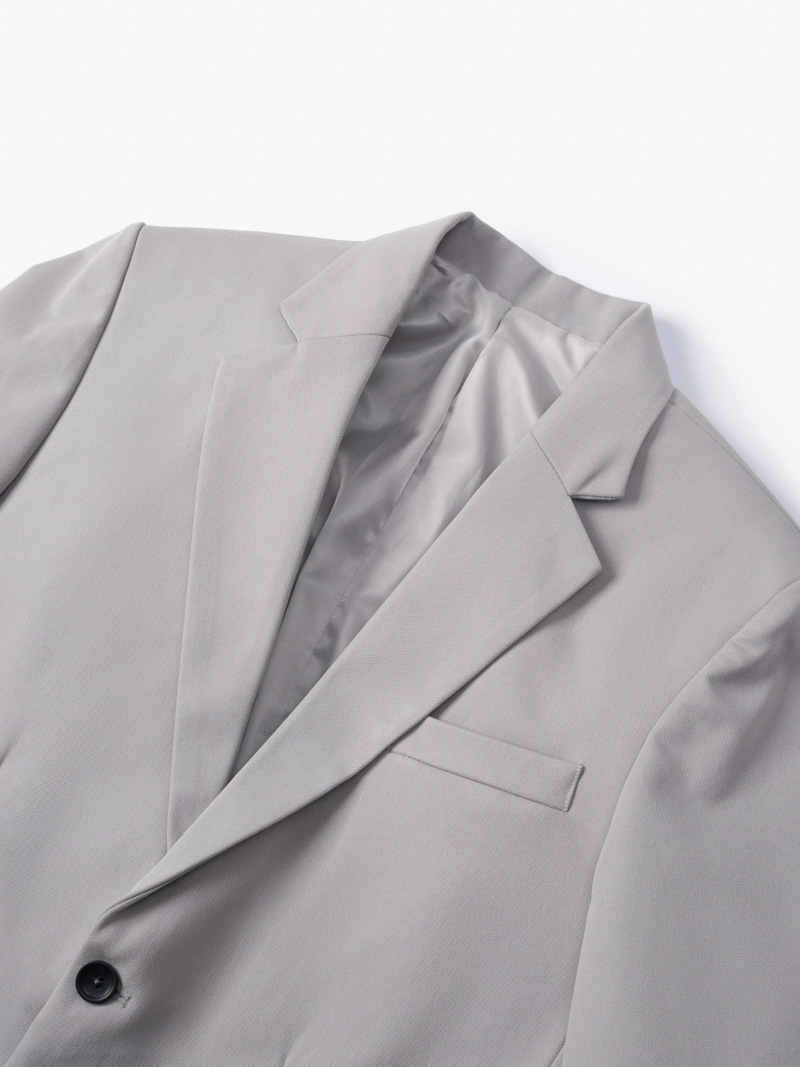 Áo Vest Trơn Regular Túi Đắp AV037 Màu Xám